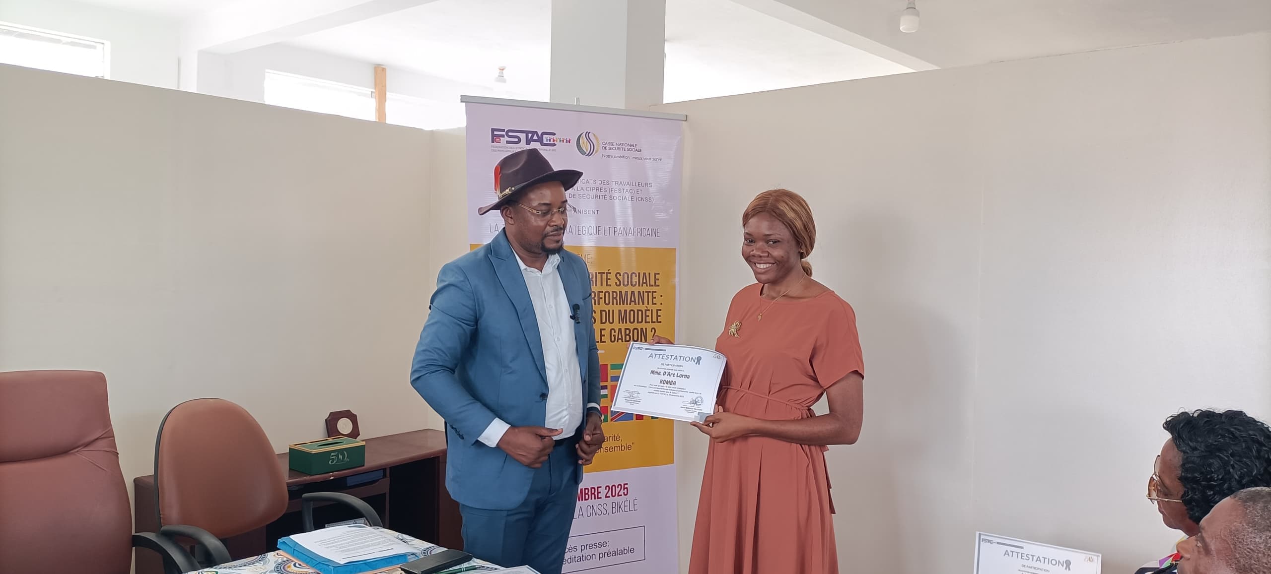 remise d'attestation
