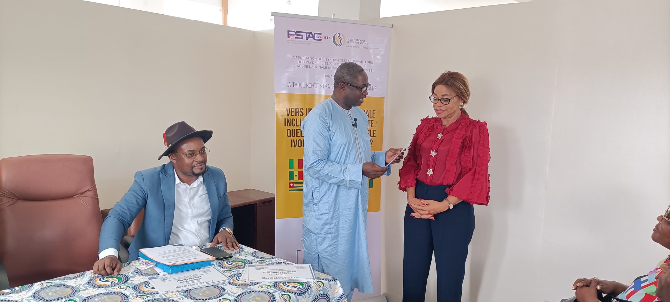 remise d'attestation